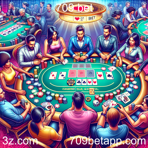 Descubra o Mundo do Pôquer no 709 Bet